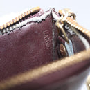 LOUIS VUITTON Monogram Vernis Pochette Cles Purse Amarante M93518 LV Auth 206941-12