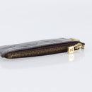 LOUIS VUITTON Monogram Vernis Pochette Cles Purse Amarante M93518 LV Auth 206941-5