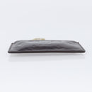 LOUIS VUITTON Monogram Vernis Pochette Cles Purse Amarante M93518 LV Auth 206941-6