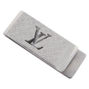 LOUIS VUITTON Bill Clip Money Clip metal Silver LV Auth 206944-1