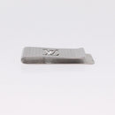 LOUIS VUITTON Bill Clip Money Clip metal Silver LV Auth 206944-7