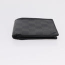 LOUIS VUITTON Damier Graphite Monogram Portefeuille Marco 2 Set Auth 206946-15