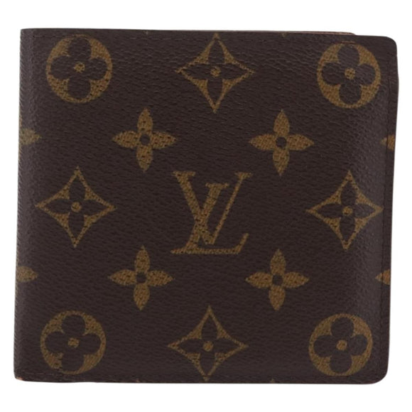 LOUIS VUITTON Damier Graphite Monogram Portefeuille Marco 2 Set Auth 206946
