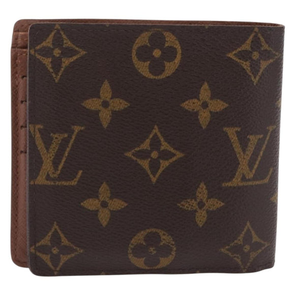 LOUIS VUITTON Damier Graphite Monogram Portefeuille Marco 2 Set Auth 206946