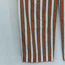LOUIS VUITTON Pants Cotton 40 Orange LV Auth 206947M-14