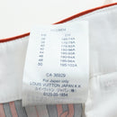 LOUIS VUITTON Pants Cotton 40 Orange LV Auth 206947M-24