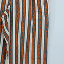 LOUIS VUITTON Pants Cotton 40 Orange LV Auth 206947M-5
