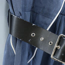 LOUIS VUITTON All-in-one Jumpsuit Wool Light Blue Silver LV Auth 206948-14