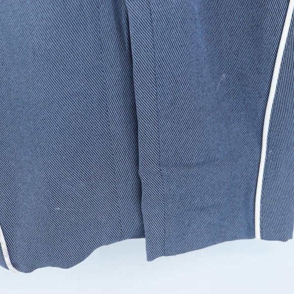 LOUIS VUITTON All-in-one Jumpsuit Wool Light Blue Silver LV Auth 206948