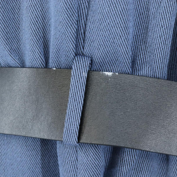 LOUIS VUITTON All-in-one Jumpsuit Wool Light Blue Silver LV Auth 206948