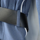 LOUIS VUITTON All-in-one Jumpsuit Wool Light Blue Silver LV Auth 206948-22