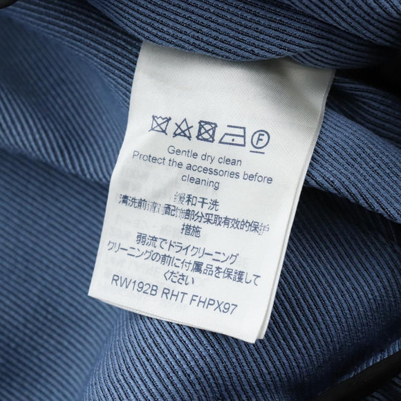 LOUIS VUITTON All-in-one Jumpsuit Wool Light Blue Silver LV Auth 206948