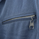 LOUIS VUITTON All-in-one Jumpsuit Wool Light Blue Silver LV Auth 206948-8