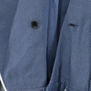 LOUIS VUITTON All-in-one Jumpsuit Wool Light Blue Silver LV Auth 206948-9