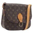 LOUIS VUITTON Monogram Saint Cloud GM Shoulder Bag M51242 LV Auth 206954V-1