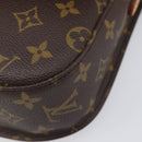 LOUIS VUITTON Monogram Saint Cloud GM Shoulder Bag M51242 LV Auth 206954V-11