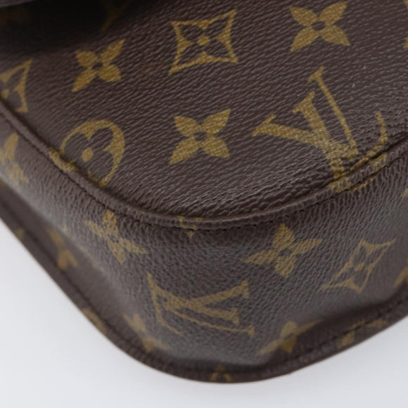 LOUIS VUITTON Monogram Saint Cloud GM Shoulder Bag M51242 LV Auth 206954V