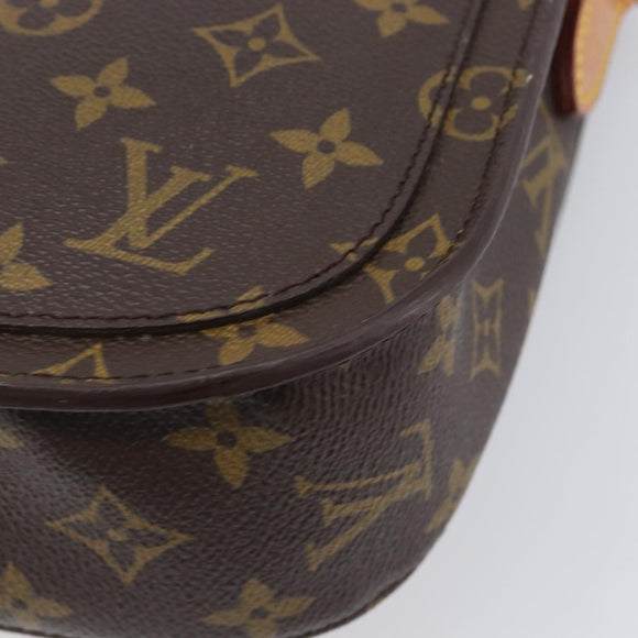 LOUIS VUITTON Monogram Saint Cloud GM Shoulder Bag M51242 LV Auth 206954V
