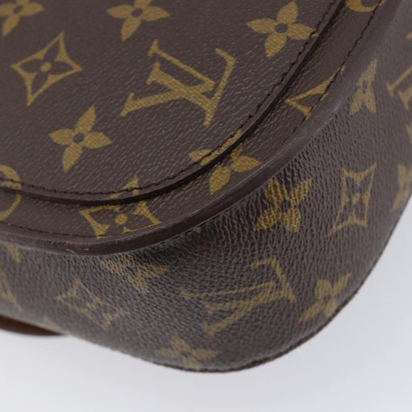LOUIS VUITTON Monogram Saint Cloud GM Shoulder Bag M51242 LV Auth 206954V