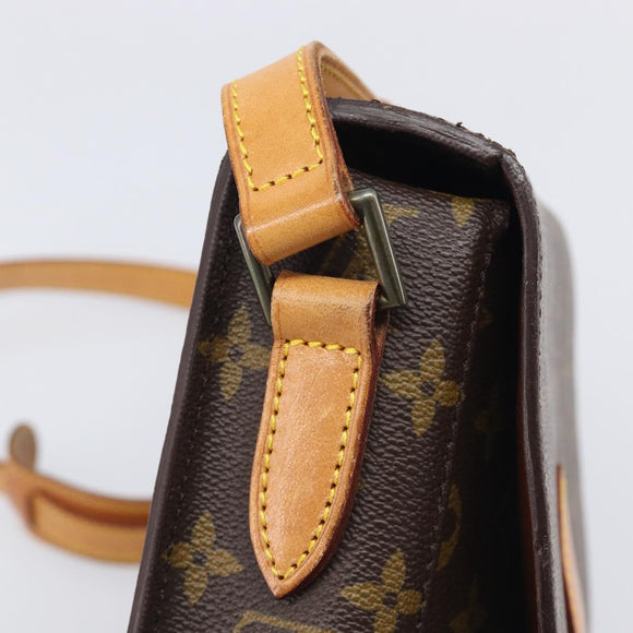 LOUIS VUITTON Monogram Saint Cloud GM Shoulder Bag M51242 LV Auth 206954V