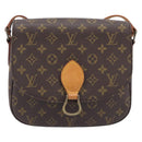 LOUIS VUITTON Monogram Saint Cloud GM Shoulder Bag M51242 LV Auth 206954V-2