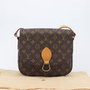 LOUIS VUITTON Monogram Saint Cloud GM Shoulder Bag M51242 LV Auth 206954V-26