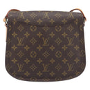 LOUIS VUITTON Monogram Saint Cloud GM Shoulder Bag M51242 LV Auth 206954V-3
