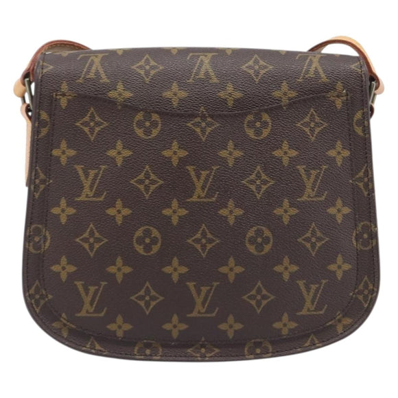 LOUIS VUITTON Monogram Saint Cloud GM Shoulder Bag M51242 LV Auth 206954V