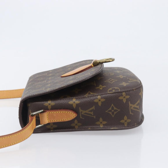 LOUIS VUITTON Monogram Saint Cloud GM Shoulder Bag M51242 LV Auth 206954V
