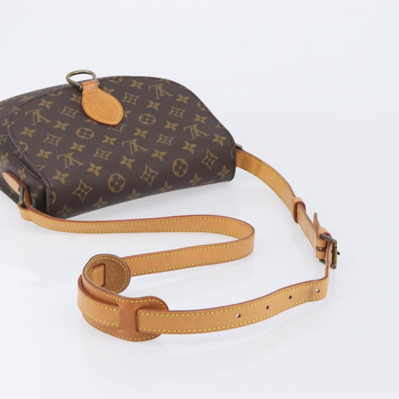 LOUIS VUITTON Monogram Saint Cloud GM Shoulder Bag M51242 LV Auth 206954V