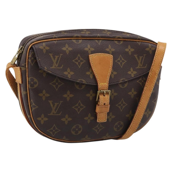 LOUIS VUITTON Monogram Jeune Fille MM Shoulder Bag M51226 LV Auth 206955