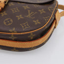 LOUIS VUITTON Monogram Jeune Fille MM Shoulder Bag M51226 LV Auth 206955-12