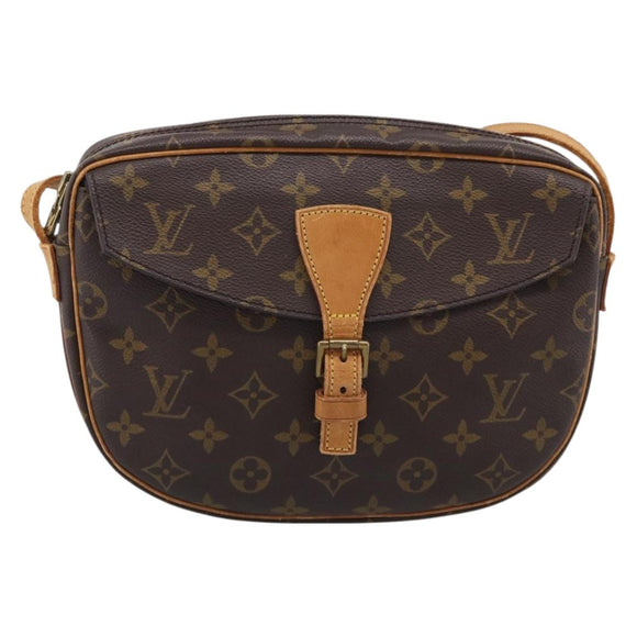 LOUIS VUITTON Monogram Jeune Fille MM Shoulder Bag M51226 LV Auth 206955