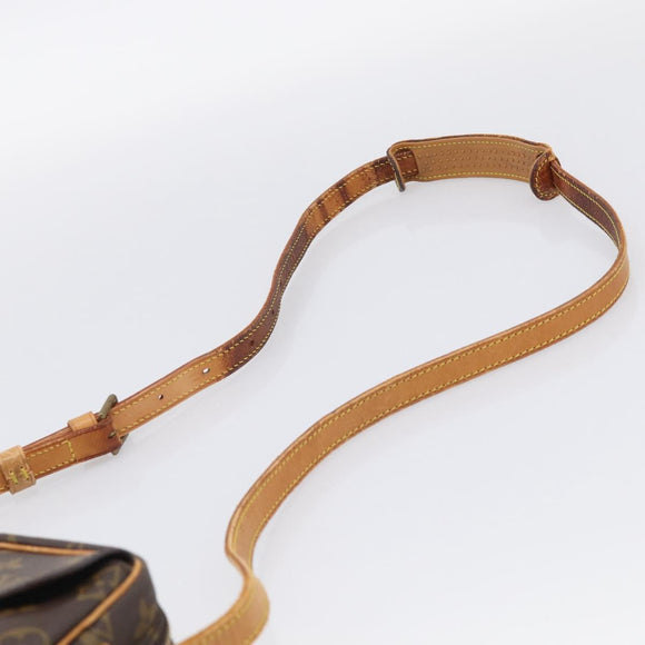LOUIS VUITTON Monogram Jeune Fille MM Shoulder Bag M51226 LV Auth 206955