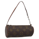 LOUIS VUITTON Monogram Papillon Pouch LV Auth 206958-1