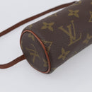 LOUIS VUITTON Monogram Papillon Pouch LV Auth 206958-11