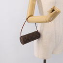 LOUIS VUITTON Monogram Papillon Pouch LV Auth 206958-19