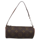 LOUIS VUITTON Monogram Papillon Pouch LV Auth 206958-2
