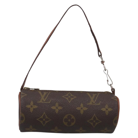 LOUIS VUITTON Monogram Papillon Pouch LV Auth 206958