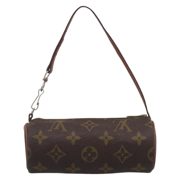 LOUIS VUITTON Monogram Papillon Pouch LV Auth 206958