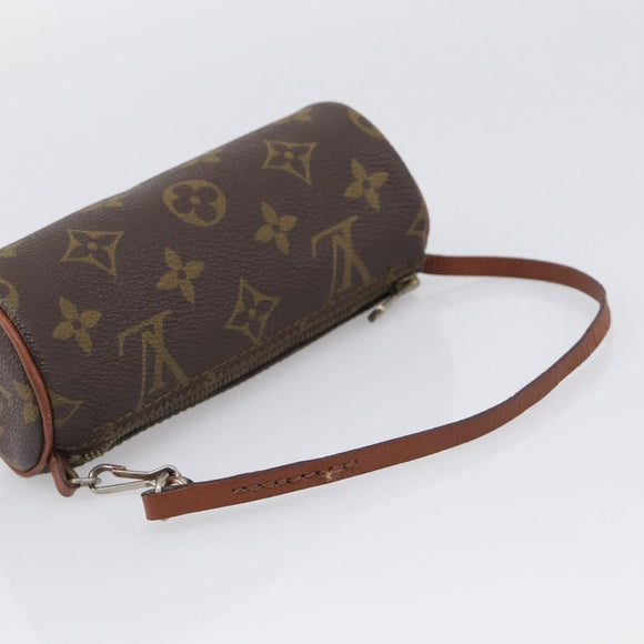 LOUIS VUITTON Monogram Papillon Pouch LV Auth 206958
