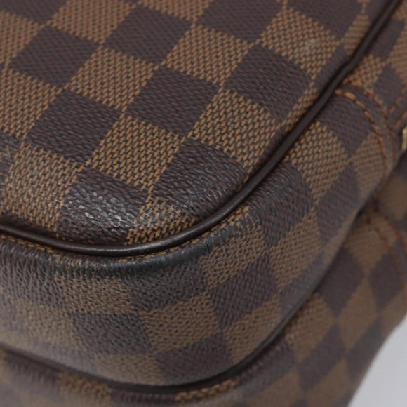 LOUIS VUITTON Damier Ebene Reporter PM Shoulder Bag SPO N45253 LV Auth 206963