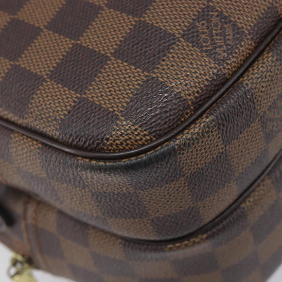 LOUIS VUITTON Damier Ebene Reporter PM Shoulder Bag SPO N45253 LV Auth 206963