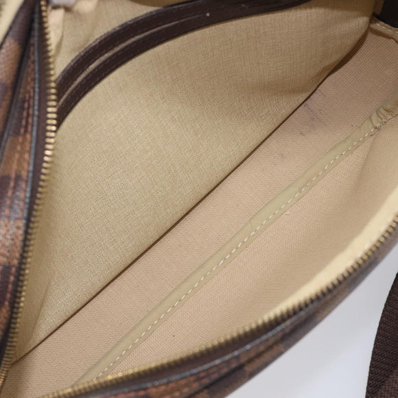 LOUIS VUITTON Damier Ebene Reporter PM Shoulder Bag SPO N45253 LV Auth 206963