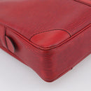 LOUIS VUITTON Epi Porte Documents Voyage Business Bag Red M54477 LV Auth 206964-11