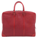 LOUIS VUITTON Epi Porte Documents Voyage Business Bag Red M54477 LV Auth 206964-2