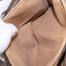 GUCCI GG Supreme Web Sherry Line Bag PVC Beige Gold 904 02 084 Auth 206972-26