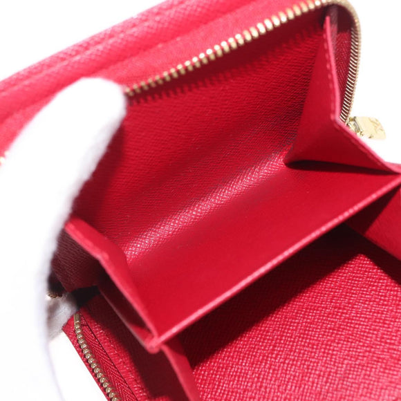 LOUIS VUITTON Monogram Cherry Compact Zip Bifold Wallet M95005 LV Auth 206975M
