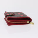 LOUIS VUITTON Monogram Cherry Compact Zip Bifold Wallet M95005 LV Auth 206975M-6