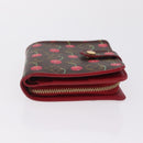 LOUIS VUITTON Monogram Cherry Compact Zip Bifold Wallet M95005 LV Auth 206975M-7